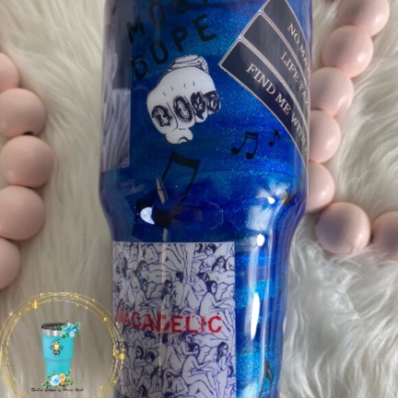 Mac Miller Epoxy Glitter Tumbler - Picture 2 of 6